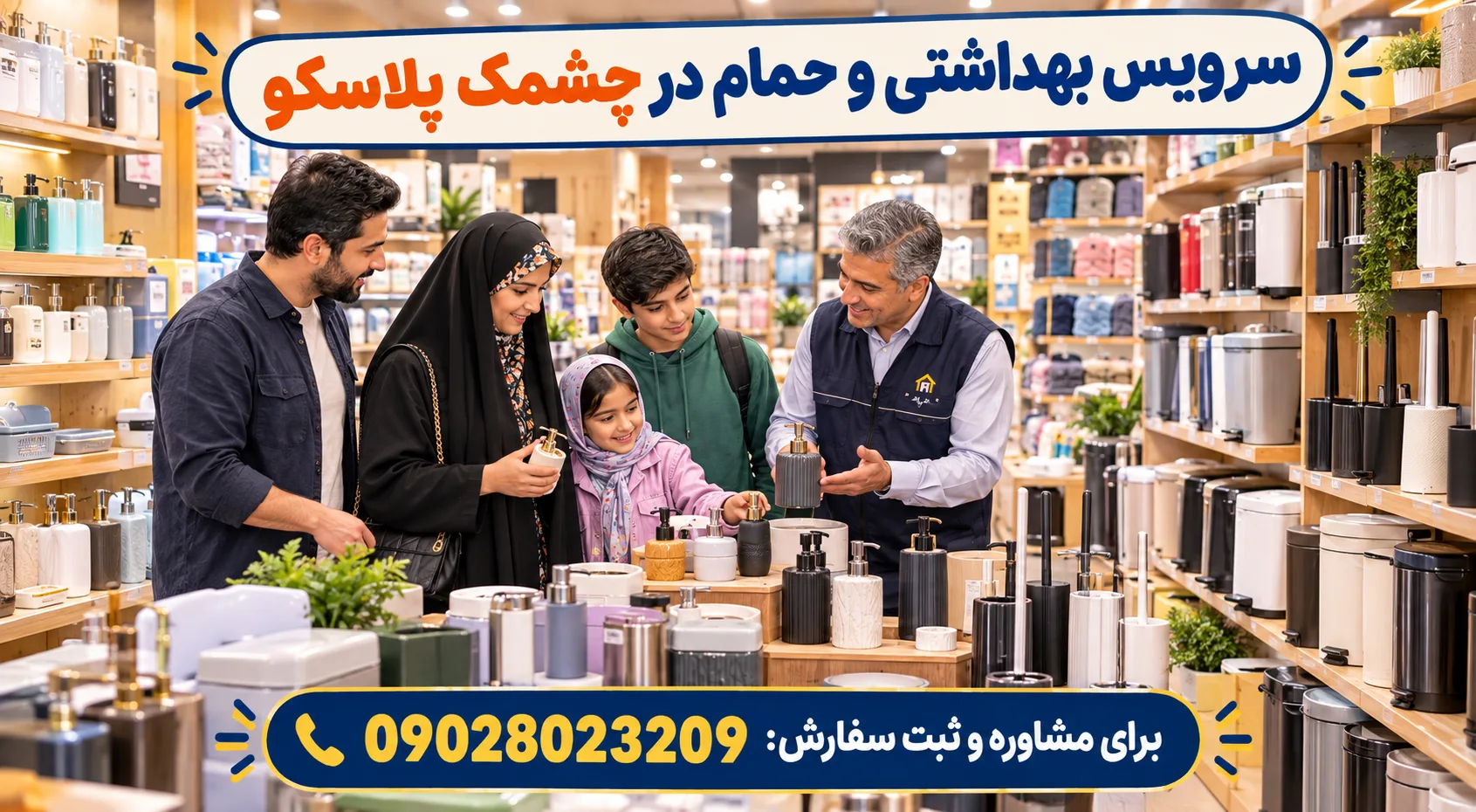 محصولات سرویس بهداشتی و حمام