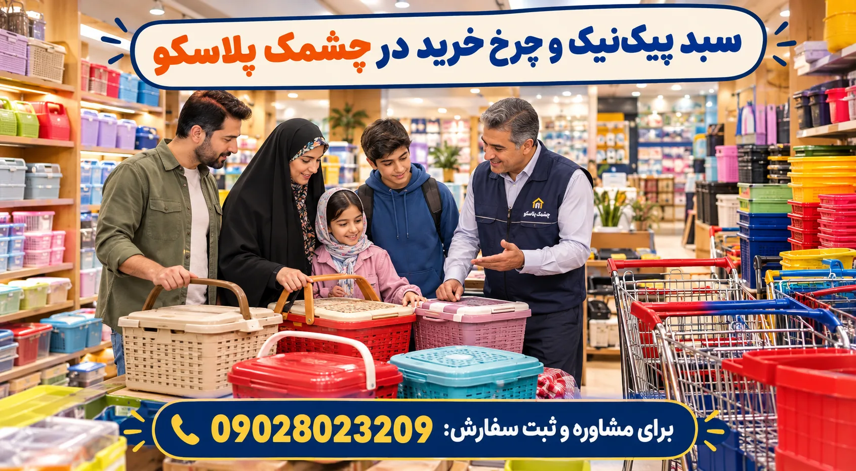محصولات پیک نیک و چرخ دستی