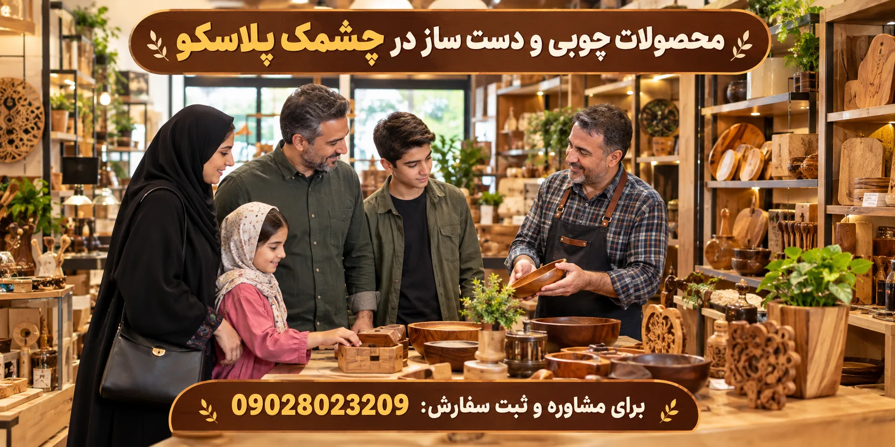 محصولات چوبی چشمک ولاسکو شیراز