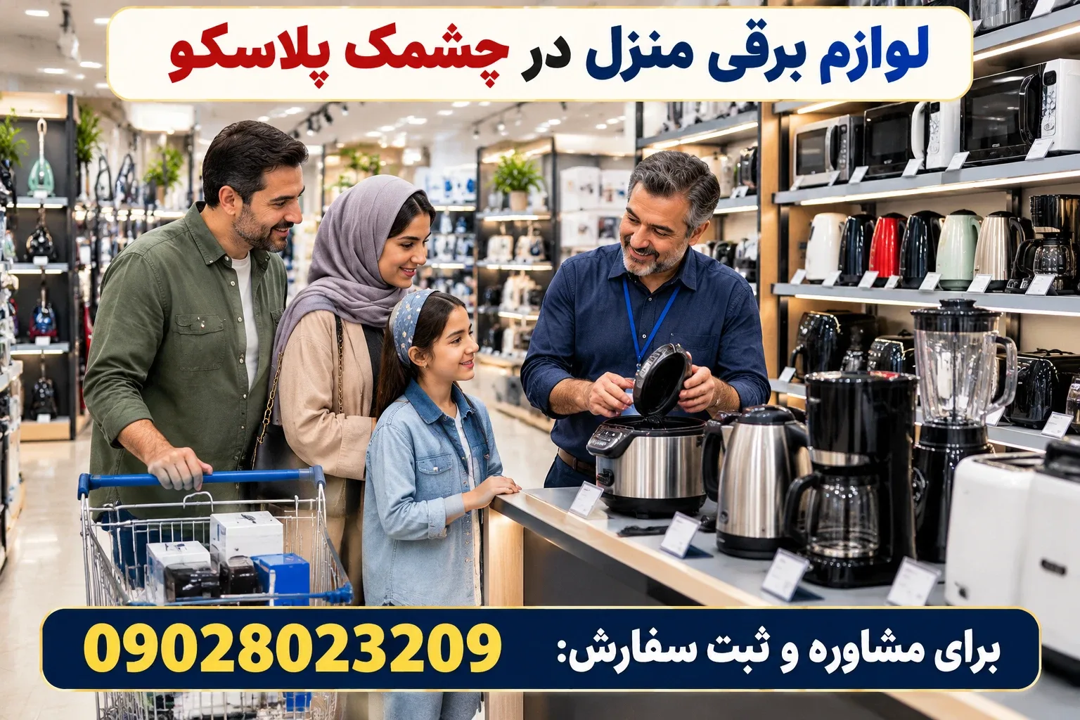 خرید لوازم برقی آشپزخانه و خانه
