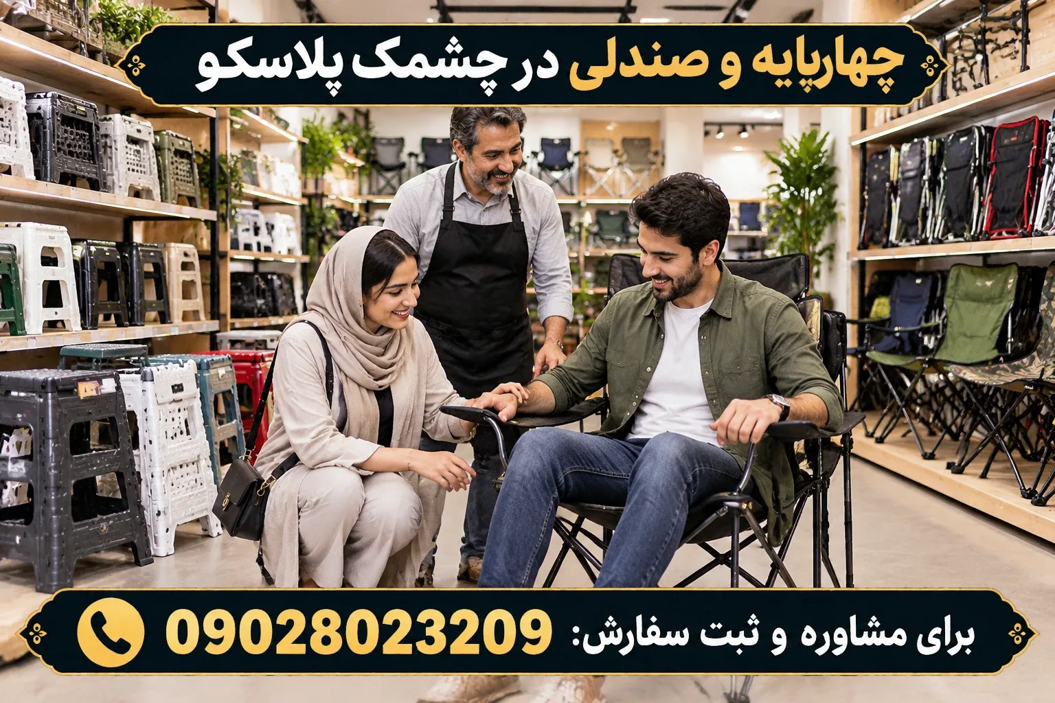 خرید چهارپایه و صندلی