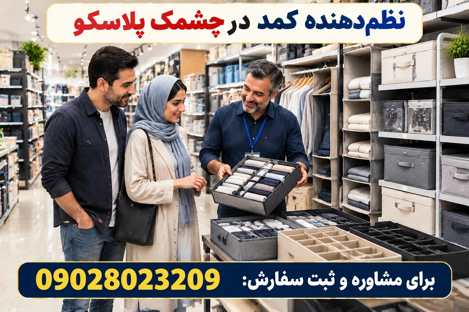 خرید انواع نظم‌دهنده کمد و دیوایدر کشو لباس